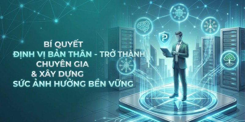 Bí quyết Bí kíp định vị bản thân để trở thành chuyên gia trong một lĩnh vực để xây dựng sức ảnh hưởng cá nhân bền vững